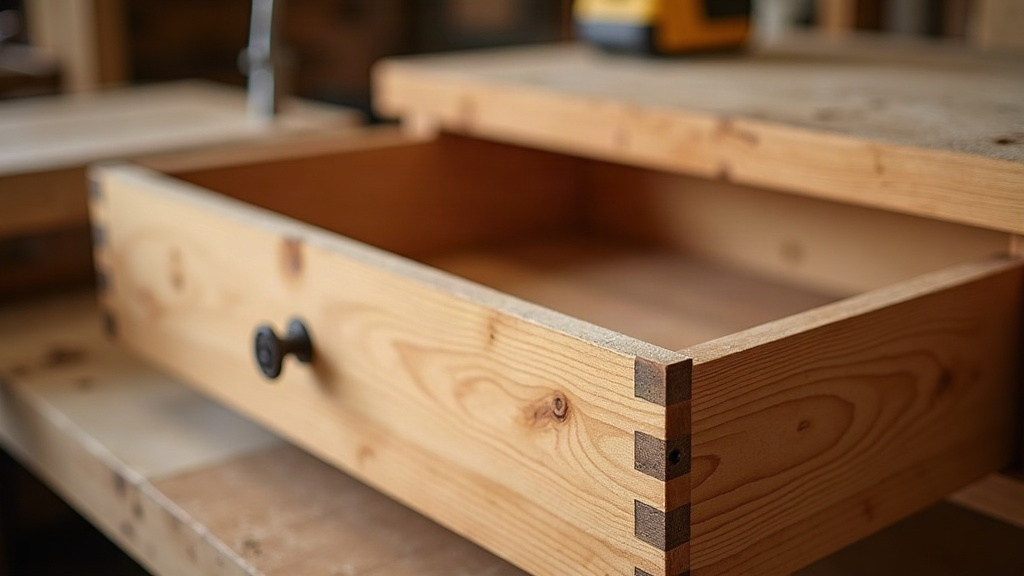 Installing Traditional Wooden Drawer Runners in a Tool Chest