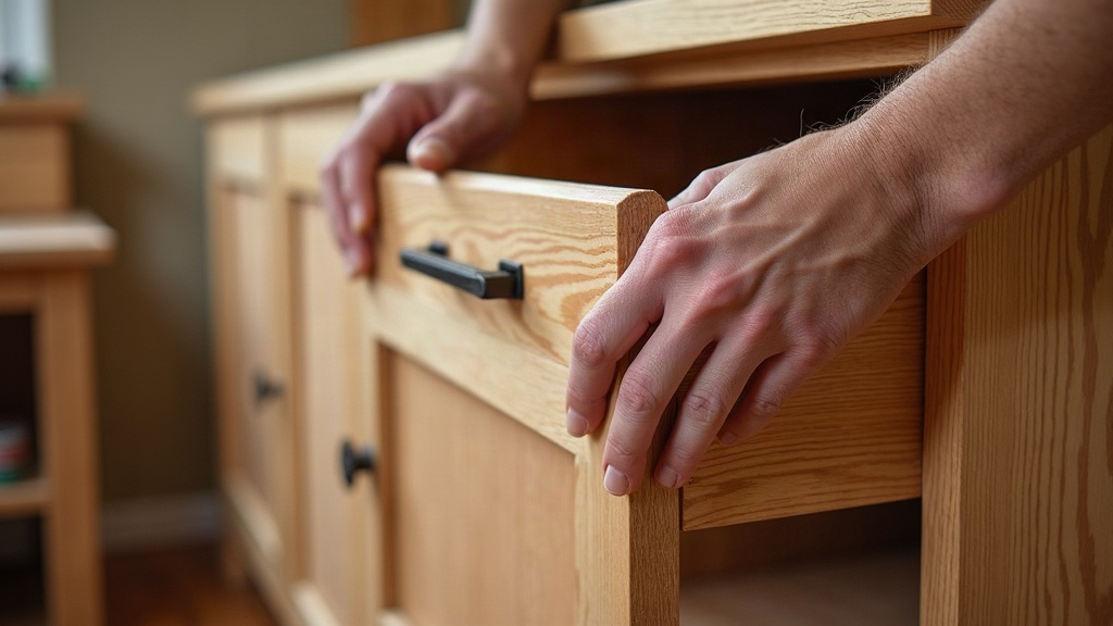 Springtime Wood Movement: Fixing Sticky Oak Drawer Fronts
